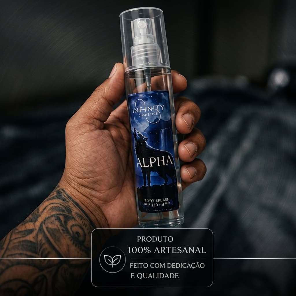 Body Splash Perfume Masculino 120ml Homem Fragrância Intenso Amadeirado Promoção Atacado Premium