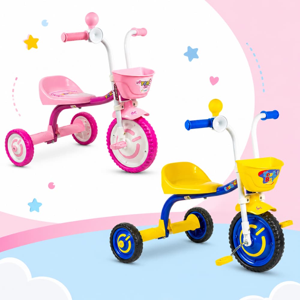 Triciclo Motoca Nathor Infantil Alumínio Menino Menina 18 Meses