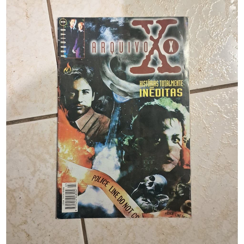 Hq Gibi Arquivo X - X-Files  Nº 3  - usado