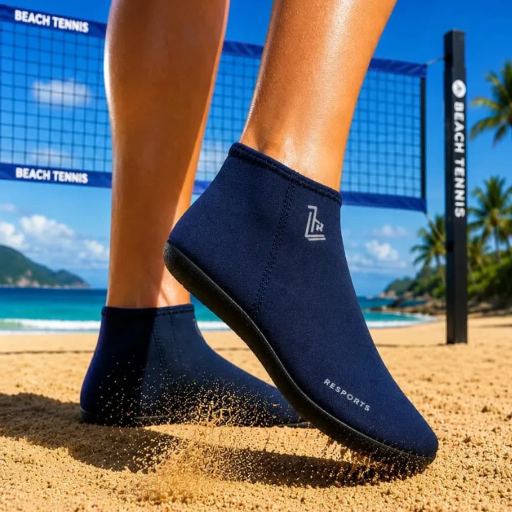 Meia Sapatilha Calçado Bota Neoprene Beach Tennis Volei Areia Esportes Areia Praia