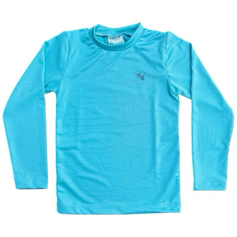 Blusa Com Proteção UV 50+ Unissex Moda Praia Meninos e Meninas Praia e Piscina