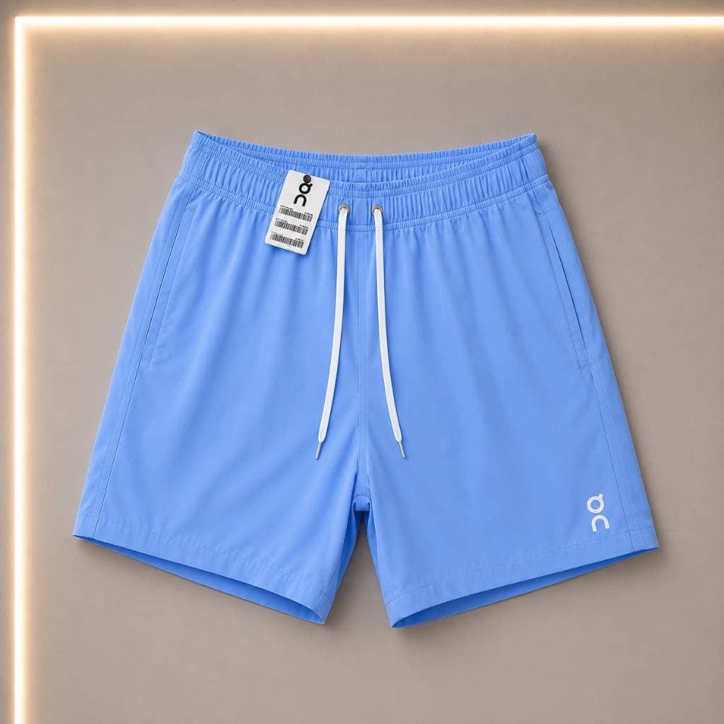 SHORT MASCULINO PREMIUM EM POLIAMIDA RESISTENTE A ÁGUA E LOGO EM ALTO RELEVO