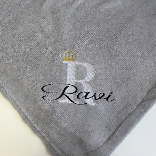 Manta Soft Bebê Antialérgica Personalizada com Nome e Desenho| Enxoval Infantil -MENINO - MANTINHA