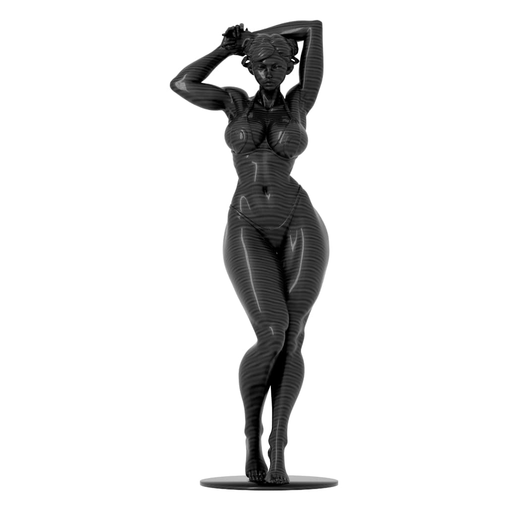 Action Figure Chun li de Bikini Street Fighter Cor Unica - Boneco Colecionavel da Chun li