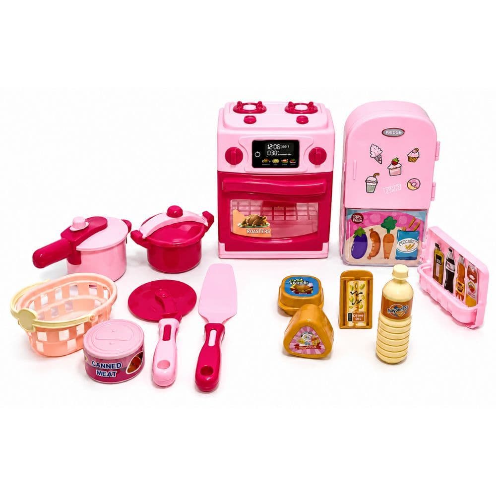 Hora Da Cozinha Kit Panelinha 12 Peças Brinquedo Infantil