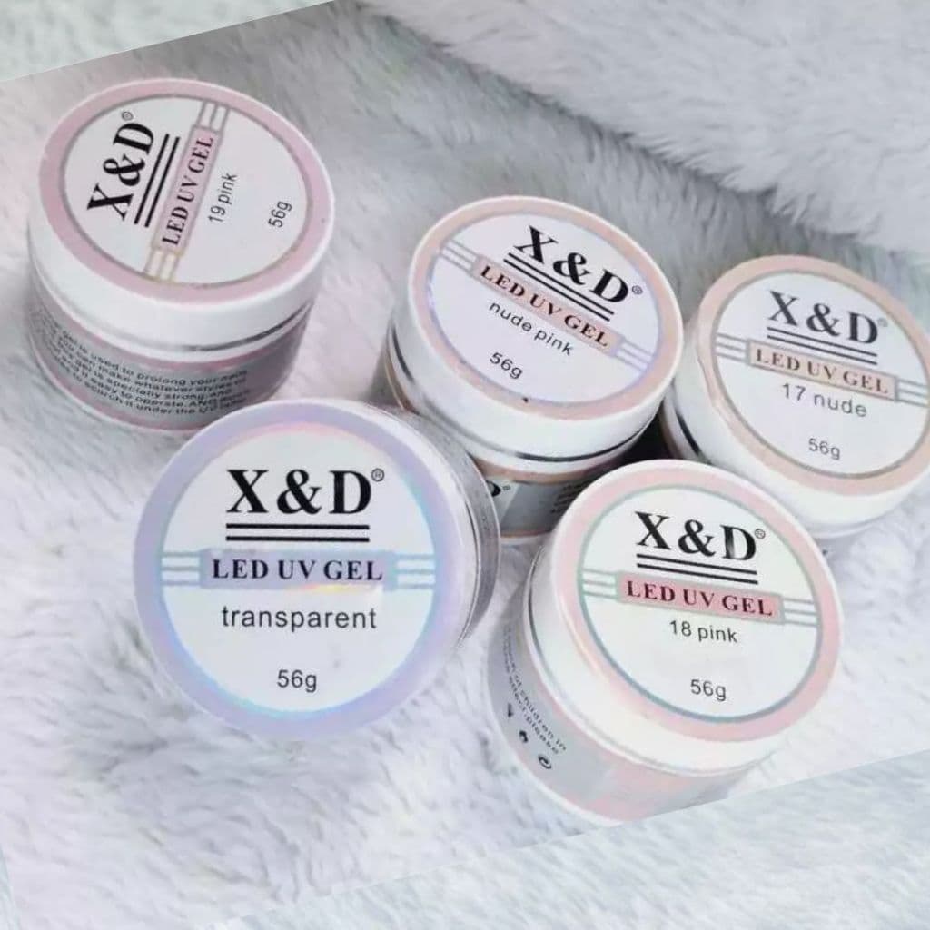 Kit 3 Gel X&D 56g Alongamento Unhas Nail