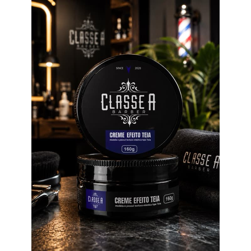 Pomada Creme Efeito Teia para Volume e definição para lisos e cacheados