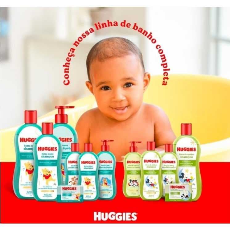 Linha Infantil Huggies Baby Hipoalergênico