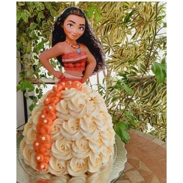 FORMA DE ALUMÍNIO SAIA DE BONECA - FORMA BONECA - FORMA SAIA DE BONECA - FORMA ASSAR  - FORMA BOLO BONECA