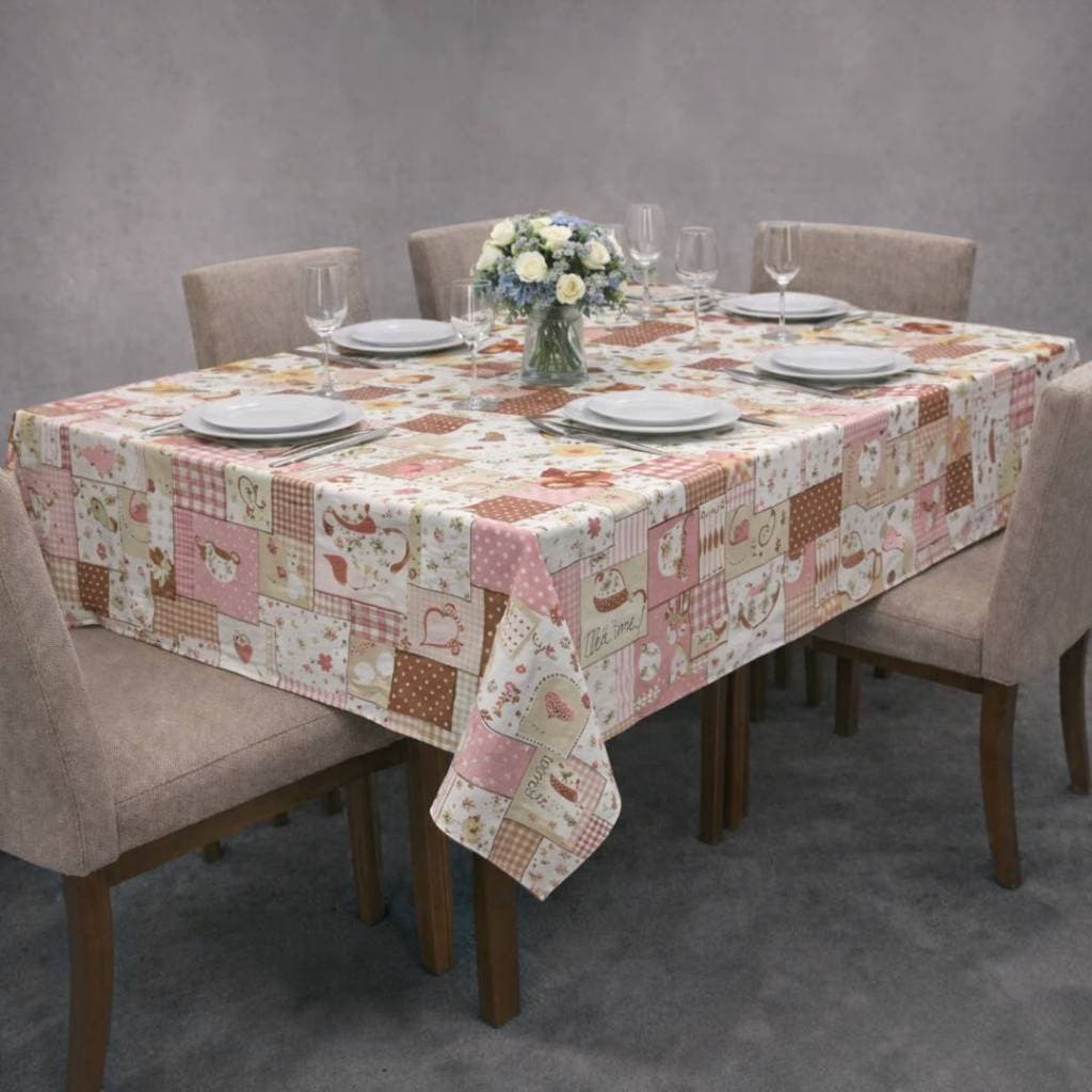 Toalha de Mesa 4 Cadeiras 1,00 x 1,40 Lindas Estampas de Cozinha