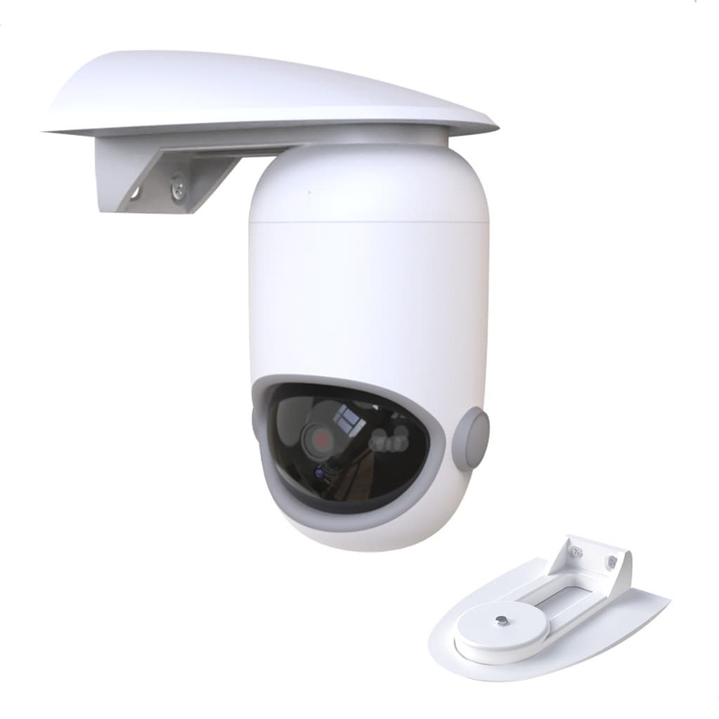 Suporte Parede Câmera Wifi Babá Eletrônica 360 Universal 1/4