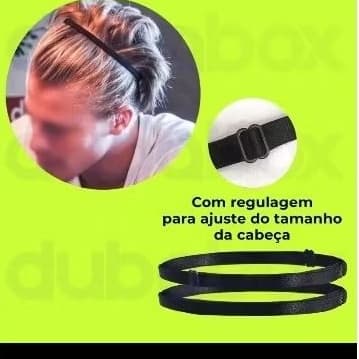 Kit 3 Tiaras Elásticas unissex Reguláveis|Tiara Fitness Esportiva Academia
