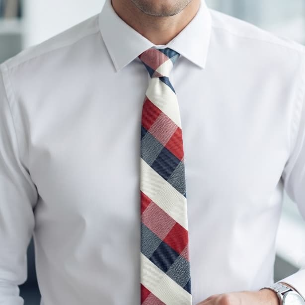 Gravata Slim Xadrez Premium diversas cores – Design Moderno e Toque Clássico para Qualquer Ocasião