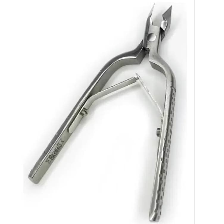Alicate Para cutícula Afiado inox modelo Retangular, Cabo ergonômico para manicure, pedicure e podólogos. Ref.873