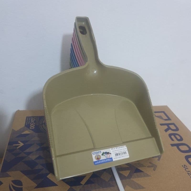 Pá De Lixo Plástico Cabo Curto De Mão Dsr kit com 11 unidades