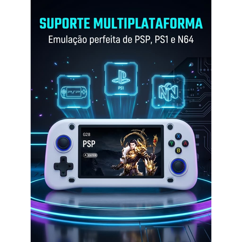 Console Portatil Trimui Smart Pro Tela Ips Ultramax Ult-G28