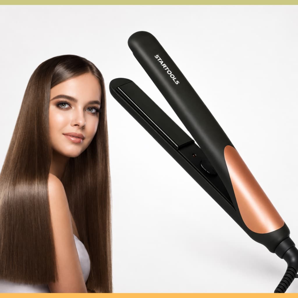 Chapinha Profissional De Salão Nano Titanium Bivolt 450°F Prancha Alisadora Anti Frizz Efeito Liso