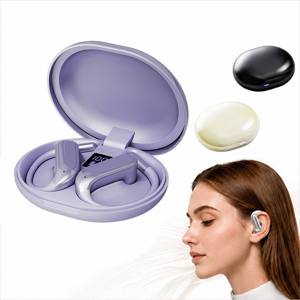 Novidade 2026 Fone gancho auricular bluetooth 6.0 sem fio para corrida academia esportes