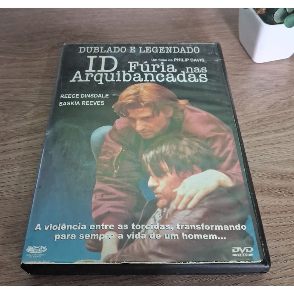 DVD - Filme - ID fúria nas arquibancadas - A violência entre as torcidas, transformando para sempre a vida de um homem