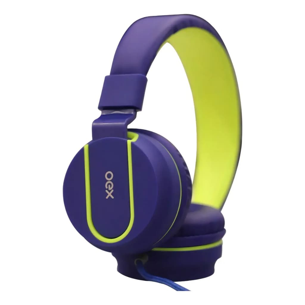 Fone De Ouvido OEX Teen Dobrável Com Microfone HS107