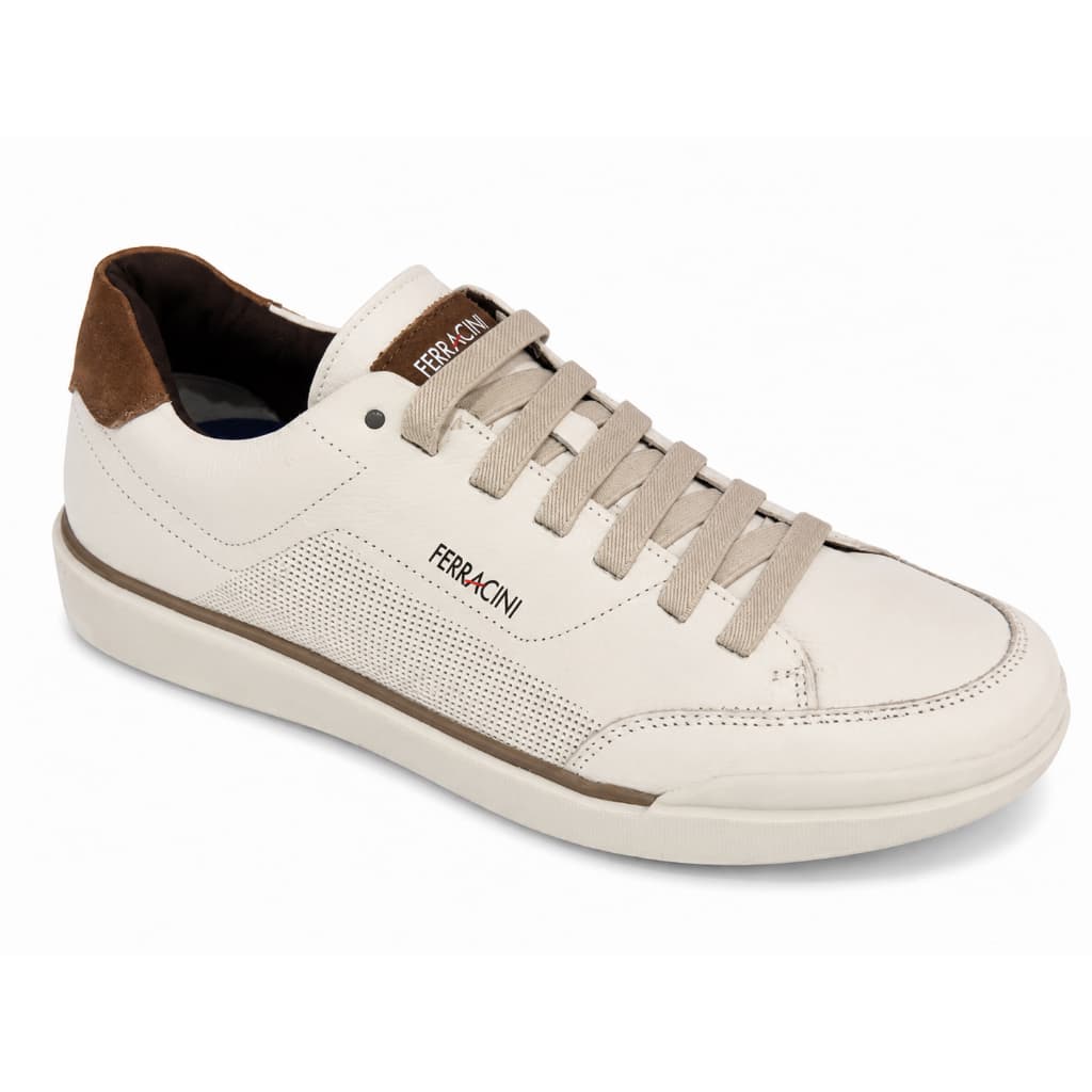 Tênis Ferracini Star Masculino Casual Couro Confortável