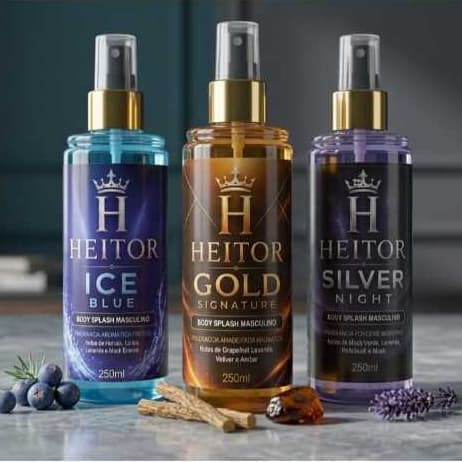Kit com 3 BodySplash Masculino
