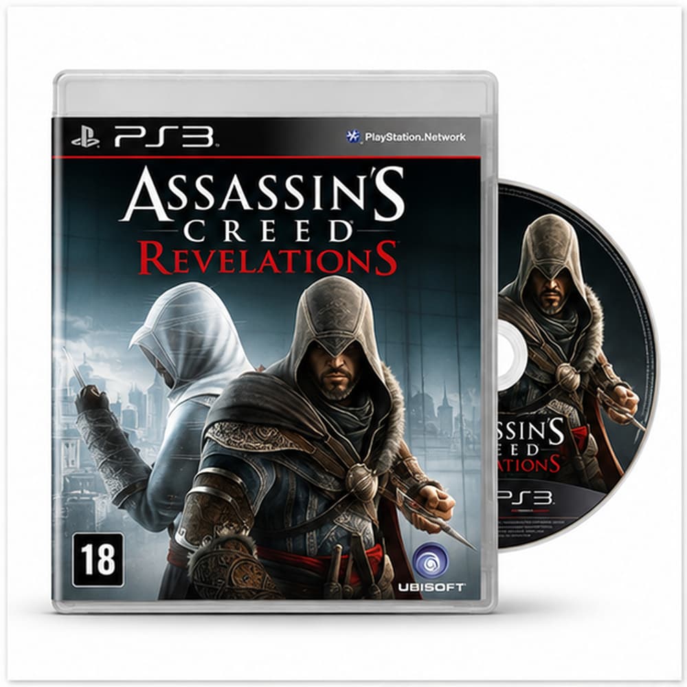 Jogo Assassins Creed Revelations Midia Fisica Original Sony Ps3 Playstation 3