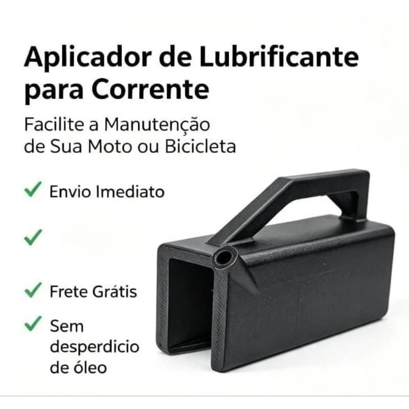 KIT 2 Ferramenta Lubrificador De Corrente Moto Aplicador Spray Universal Aplicador Lubrificante P/ Corrente Bicicleta