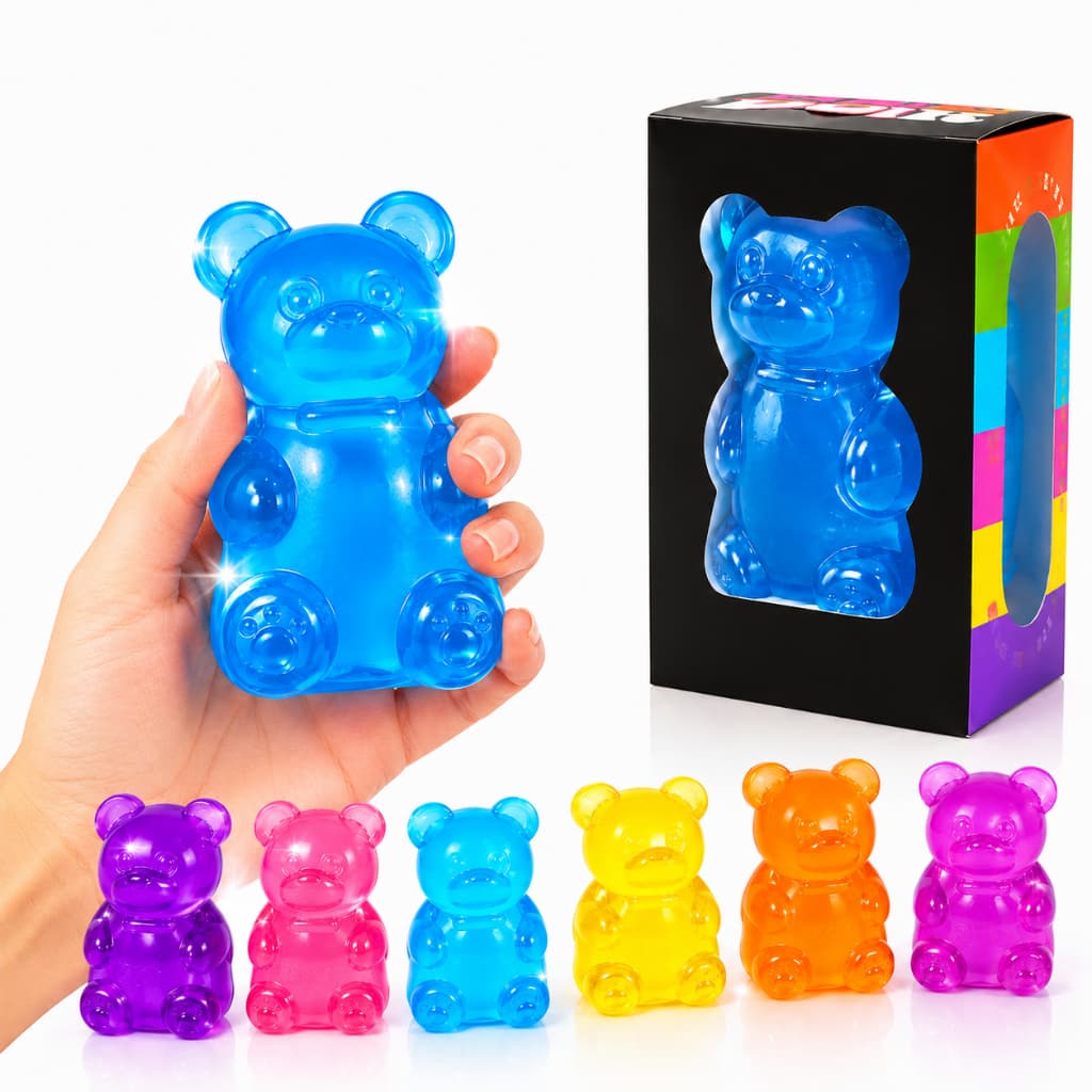 Taba Squishy Gummy Bear Ursinho Tik Tok Viral Já No Brasil