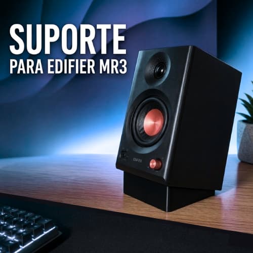 Edifier MR3 - Suporte De Mesa Inclinado Para Edifier MR3 Monitor de Áudio - Caixa de Som