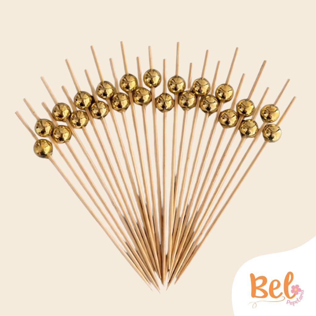 Kit Palitos Bambu 9cm Petisco Buffet Eventos Lanchonete Aniversario Drinks Casamentos Tabua de Frios