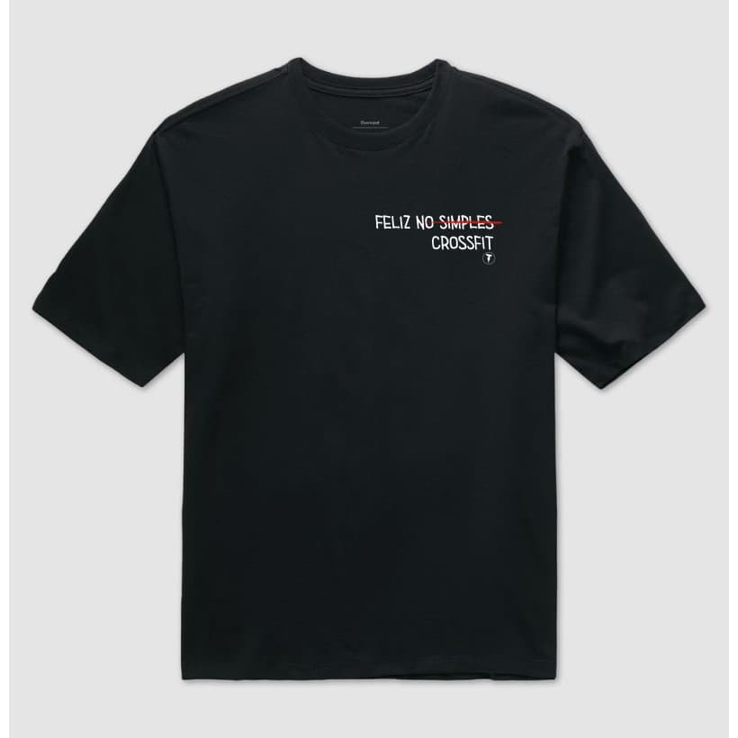 Camiseta Oversized Treino Crossfit BMU Murph