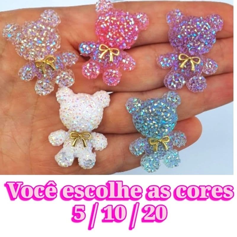 URSINHO FURTACOR FLOCADO 3,2 cm X 2,4 cm 5 / 10 / 20 unidades