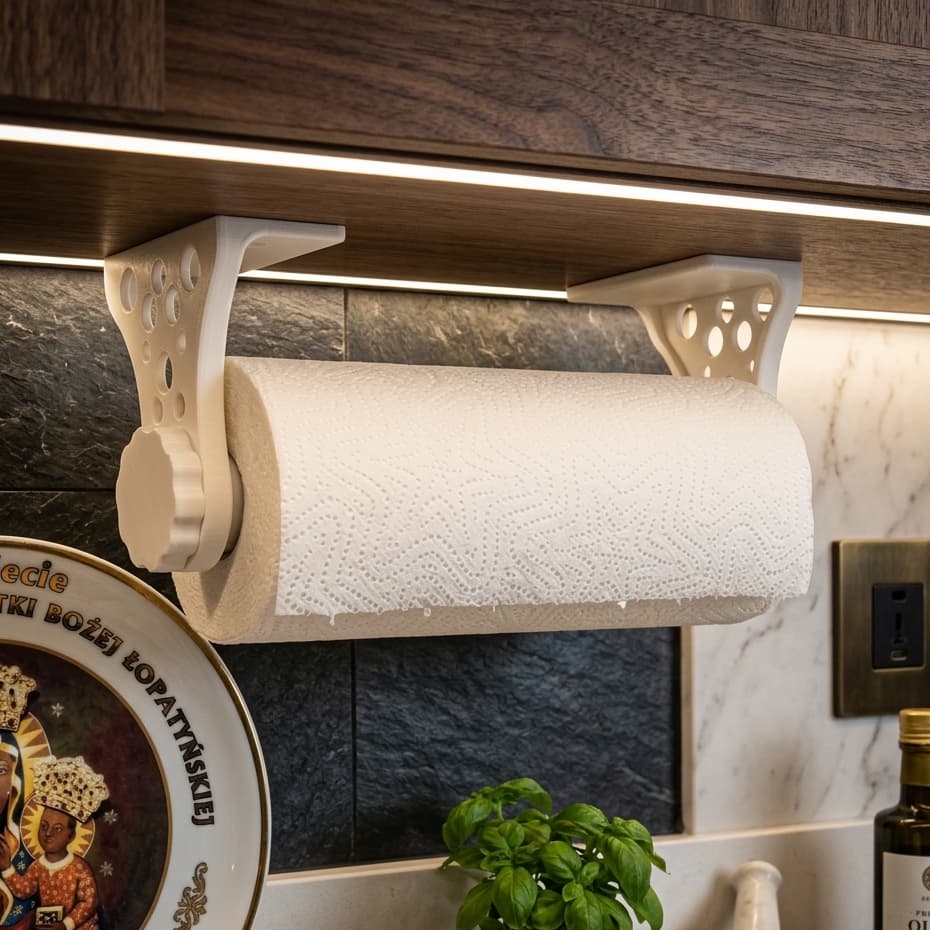 Porta Papel Toalha Moderno Elegância E Funcionalidade Para a Cozinha