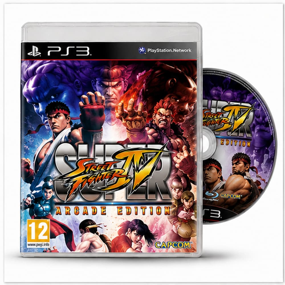Jogo Super Street Fighter IV Arcade Edition Ps3 Midia Fisica Original Sony Playstation 3
