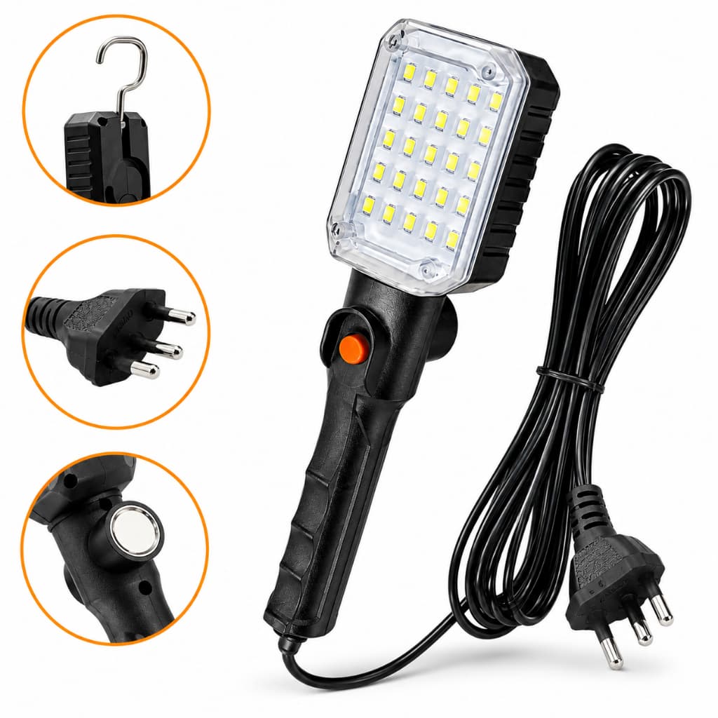 Cordão Luz Pendente Mecânico Led Com Tomada 110/220 110,220