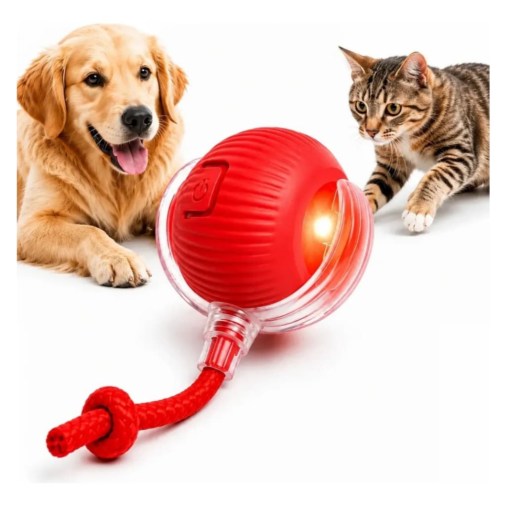 Bola Elétrica Interativa Brinquedo Inteligente Gato Cachorro