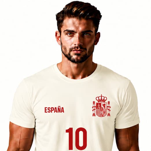 Camiseta Copa do Mundo 2026 Espanha España Seleção Espanhola FHS