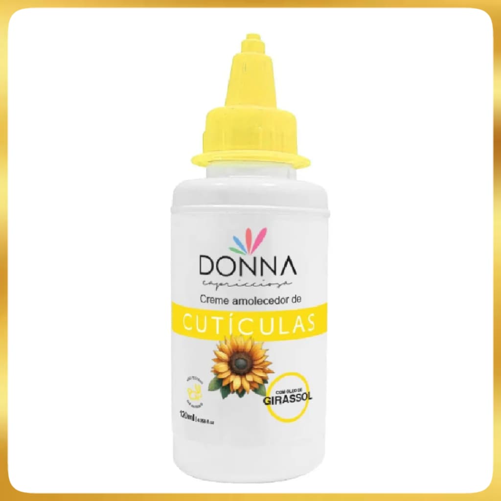 Donna Amolecedor De Cutículas C/ Óleo De Girassol 120ml