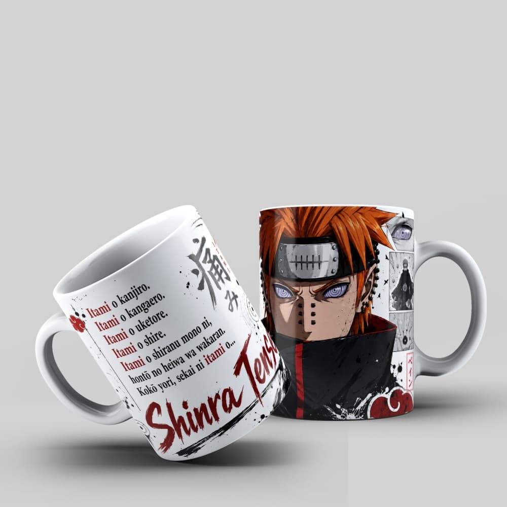 Caneca Pain Naruto Shinra Tensei Akatsuki Anime Top