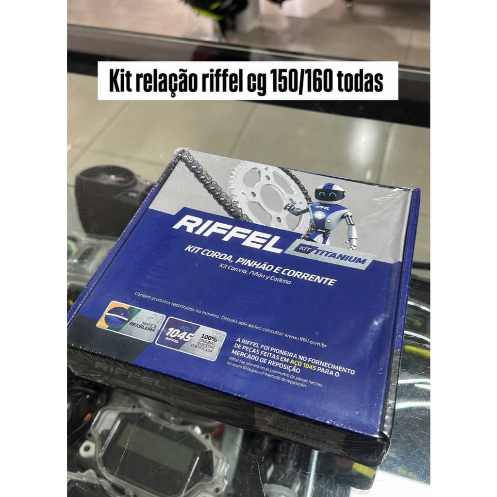 KIT RIFFEL AÇO 1045