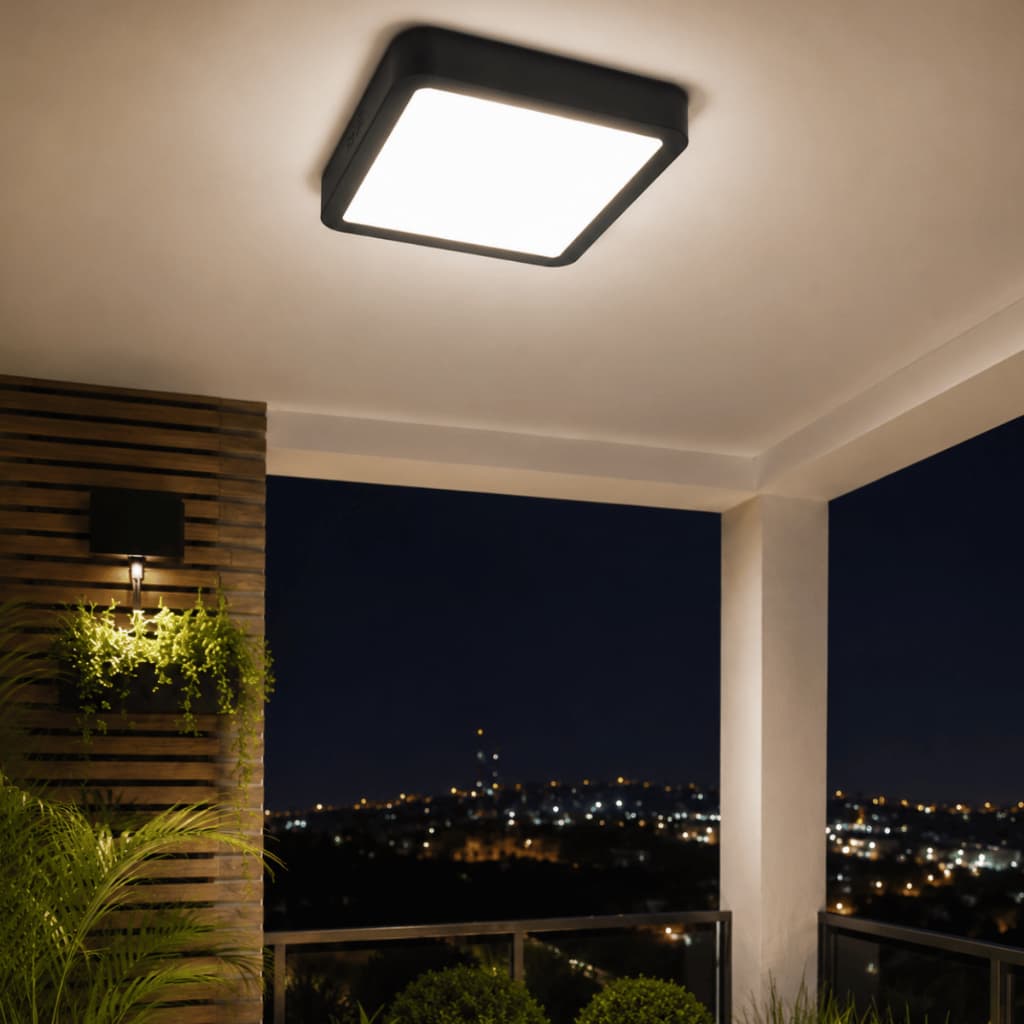 Painel LED Black+Decker 6W 6500K Iluminação Eficiente Modelo Eco Sobrepor