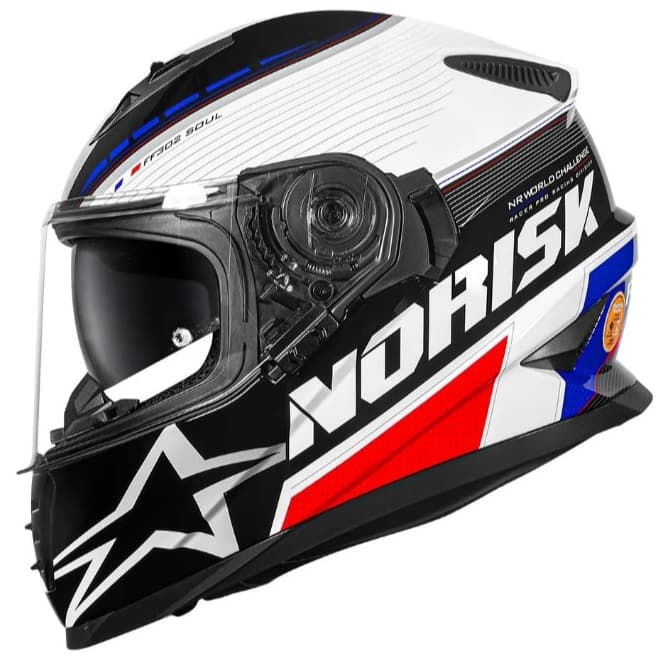 CAPACETE NORISK FF302 SOUL 2 GRAND PRIX UK REINO UNIDO SOUTH AFRICA FRANÇA NOVO EXCLUSIVO VISEIRA SOLAR