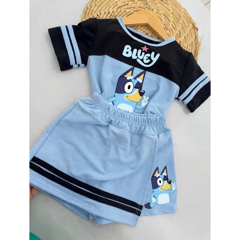 Conjunto Infantil Feminino Bluey!