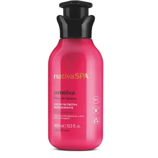 Loção Hidratante Corporal Nativa Spa Ameixa 400ml - Hidratação Profunda e Fragrância Ameixa