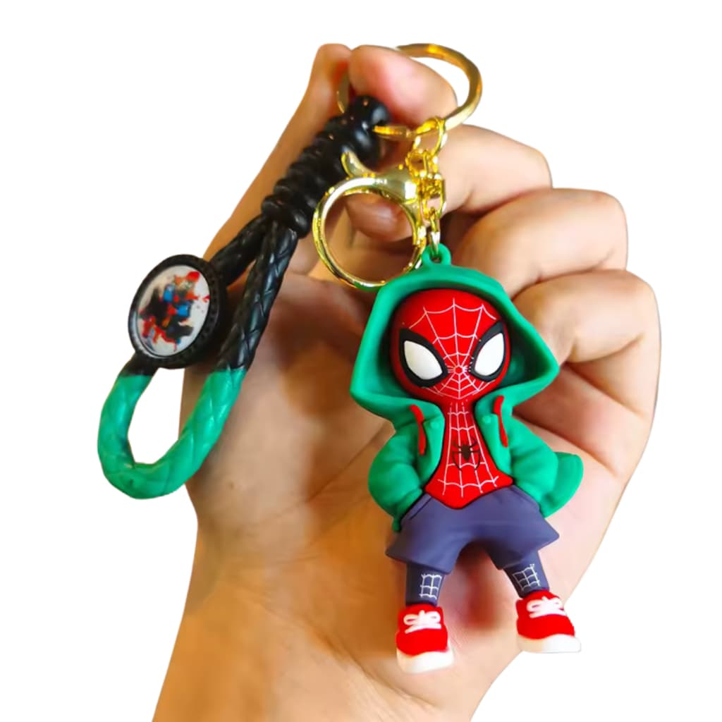 Chaveiro Heróis Marvel Homem-Aranha Spider-Man Premium Emborrachado