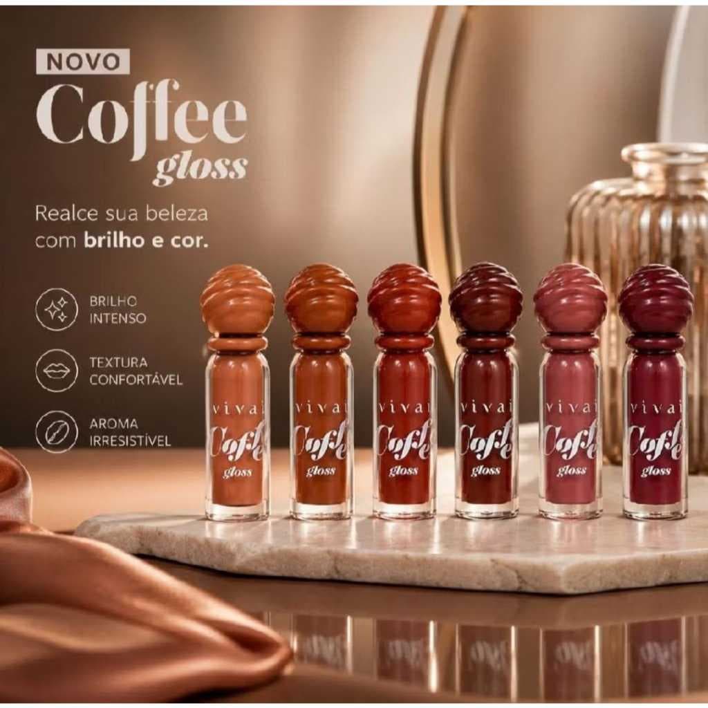 GLOSS VIVAI LINHA COFFE (CAFÉ)