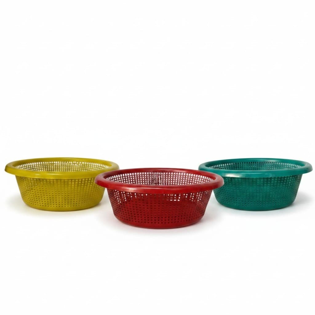 KIT Escorredor de Alimentos Lava Tudo Multiuso | Arroz, Massas, Frutas e Saladas