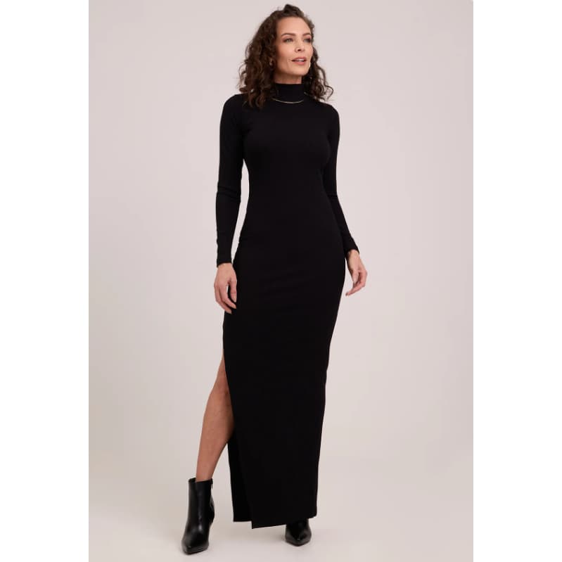 Vestido Longo Feminino Ajustado com Fenda para Festa de Empresa e Eventos Sociais