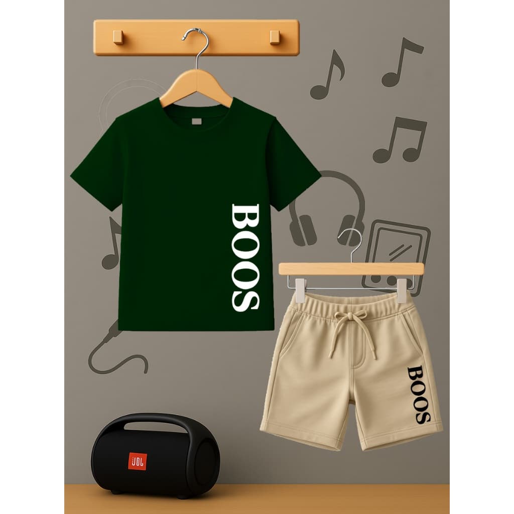 Conjunto Infantil Camiseta Short Moletinho Premium Casual Algodão
